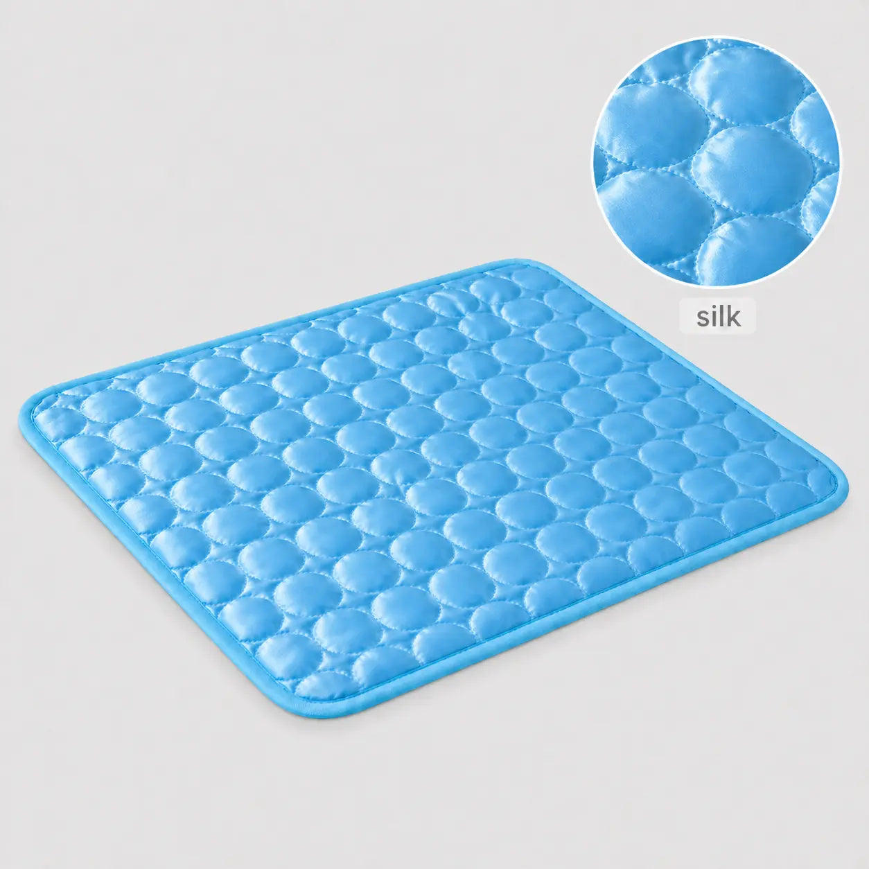 Breathable Ice Silk Pet Cooling Mat | Summer Cold Bed for Dogs & Cats